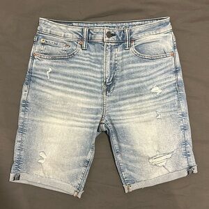 American Eagle Distressed Denim Shorts